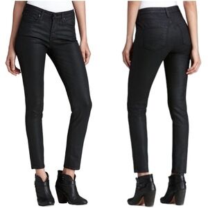 Like New Big Star Black Coated Alex Skinny Jeans